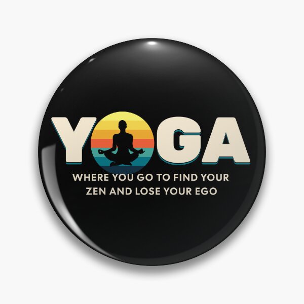 Item preview, Yoga Find Your Zen Lose Your Ego designed and sold by funkycoolshirts.