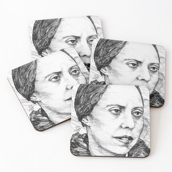Item preview, IRENE NEMIROVSKY pencil portrait designed and sold by lautir.