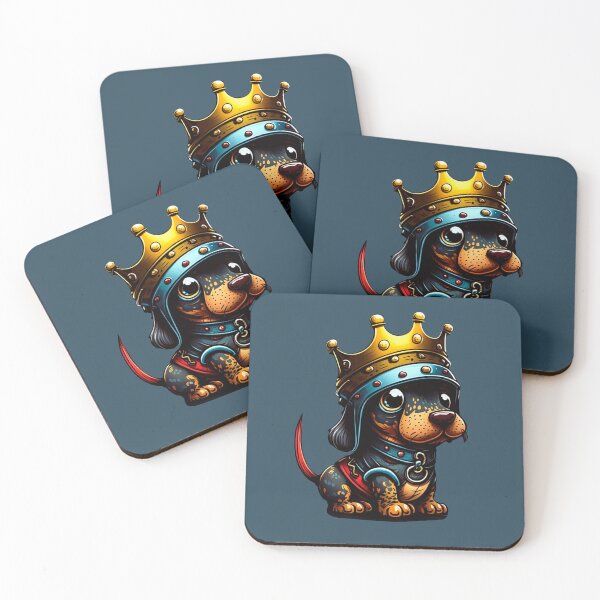 Item preview, Little Dachshund King  designed and sold by Artistic Pandas.