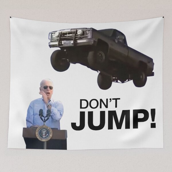 Item preview, Car Lovers Don't Jump - Joe Biden designed and sold by Artiversal.