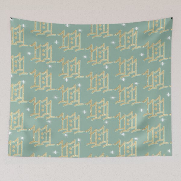 Item preview, Lucky 11:11 Numerology in Mint and Gold designed and sold by Pheonixrzg.