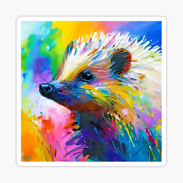 Item preview, Young Hedgehog Contemporary Digital Art. designed and sold by davidelder.