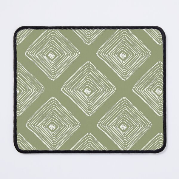 Item preview, Diamond Sketch Sage Green White  designed and sold by Delinda Graphic Studio.