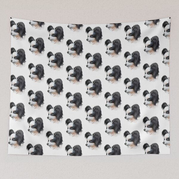 Item preview, papillon dog designed and sold by AyOuBNSB.
