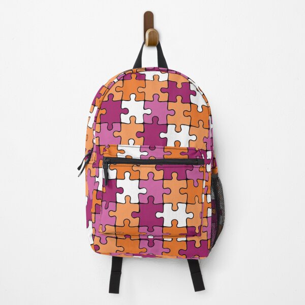 Item preview, Lesbian Pride Puzzle Pattern  designed and sold by LaLunaWinters.