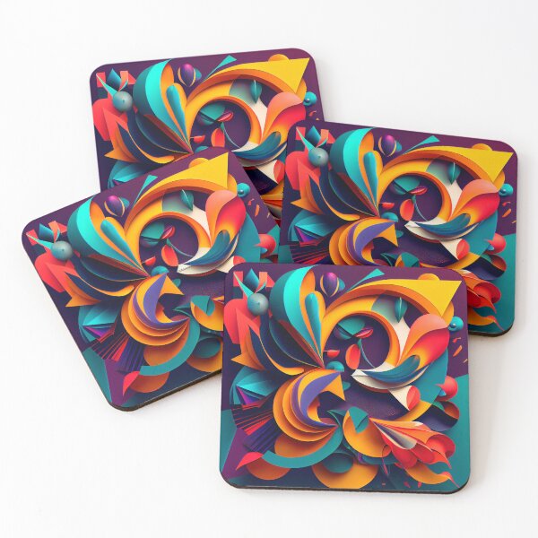 Item preview, Abstract, Geometric and Vibrant Design designed and sold by CinEmmaDesign.