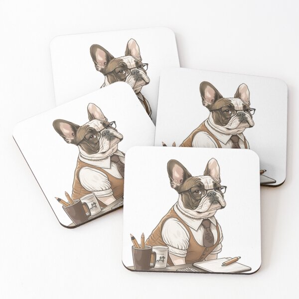 Item preview, Frenchie the Secretary French Bulldog  designed and sold by PetsEnough.