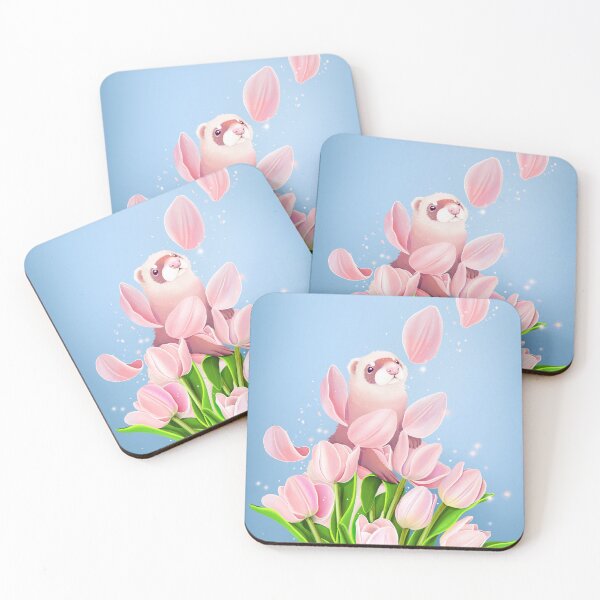 Item preview, Flower Floof - Fruutsalad - Pink Tulip designed and sold by elinationART.