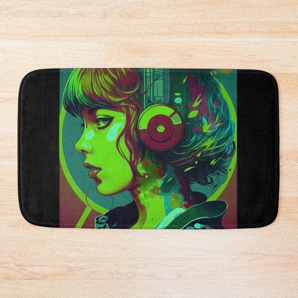 Item preview, BeautIful Audio Cyberpunk Girl designed and sold by Artificial-i-23.