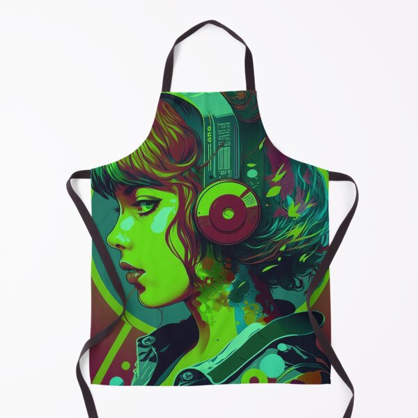 Item preview, BeautIful Audio Cyberpunk Girl designed and sold by Artificial-i-23.