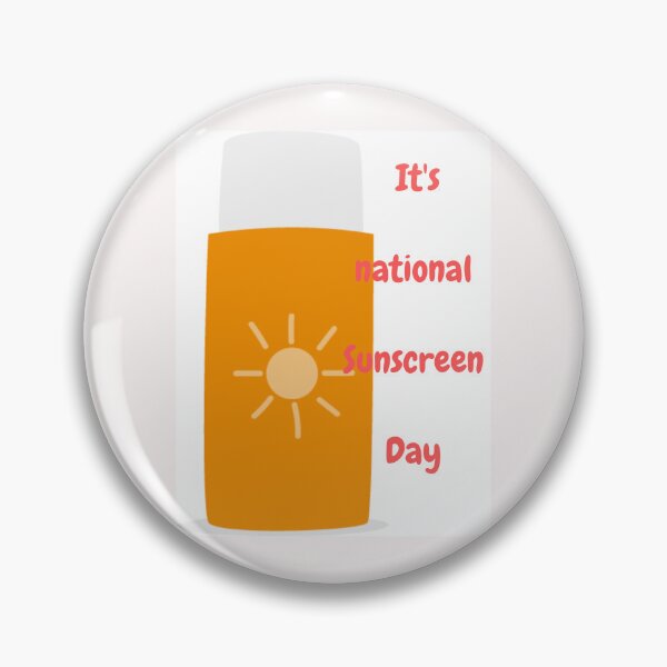 Item preview, Sunscreen day designed and sold by Simo0455.