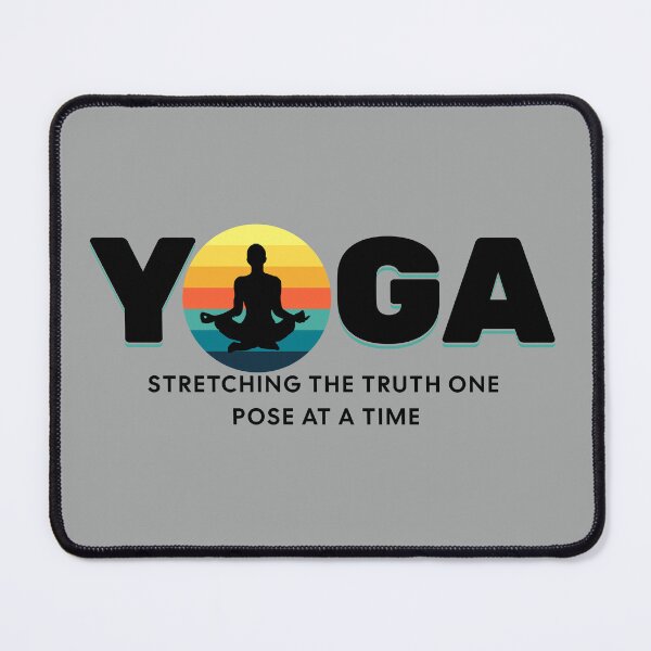 Item preview, Yoga Stretching The Truth One Pose At A Time designed and sold by funkycoolshirts.