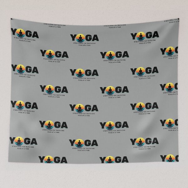 Item preview, Yoga Stretching The Truth One Pose At A Time designed and sold by funkycoolshirts.