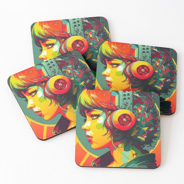 Item preview, BeautIful Audio Cyberpunk Girl designed and sold by Artificial-i-23.