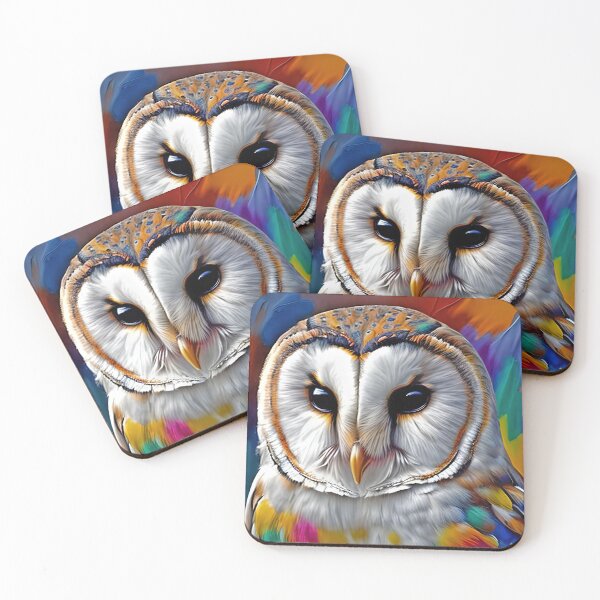 Item preview, Barn Owl Contemporary Digital Art. designed and sold by davidelder.