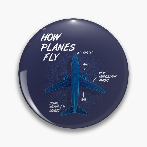 Item preview, Funny Aviation Quote - How Planes Fly designed and sold by Ikaroots.