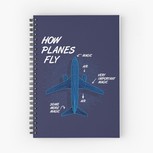 Item preview, Funny Aviation Quote - How Planes Fly designed and sold by Ikaroots.