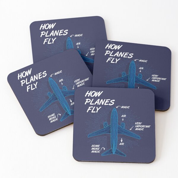 Item preview, Funny Aviation Quote - How Planes Fly designed and sold by Ikaroots.