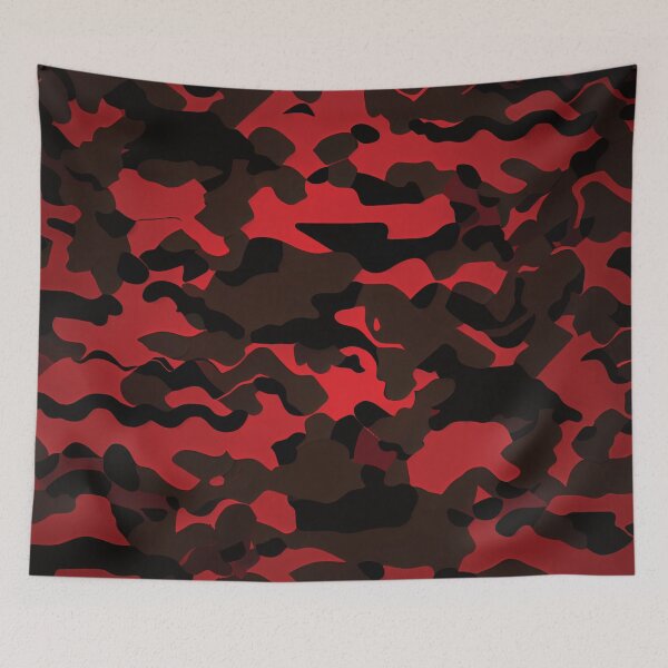 Item preview, Red camouflage  designed and sold by DGtaLrtcom.