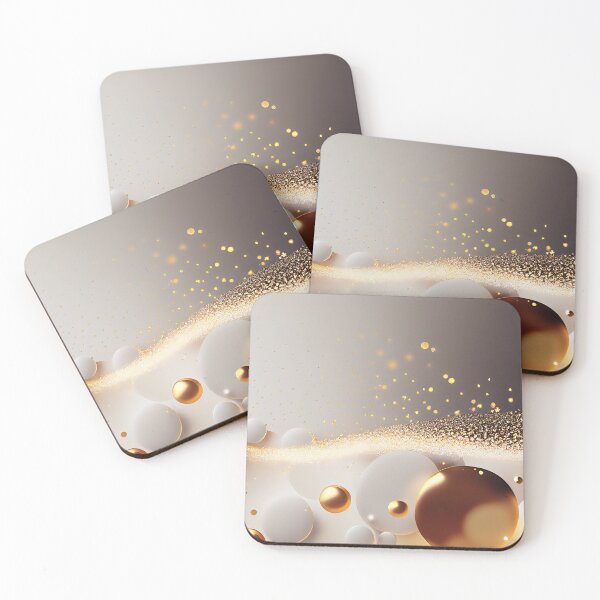 Item preview, Abstract art - Gold, black and white designed and sold by OriginalDSNG.