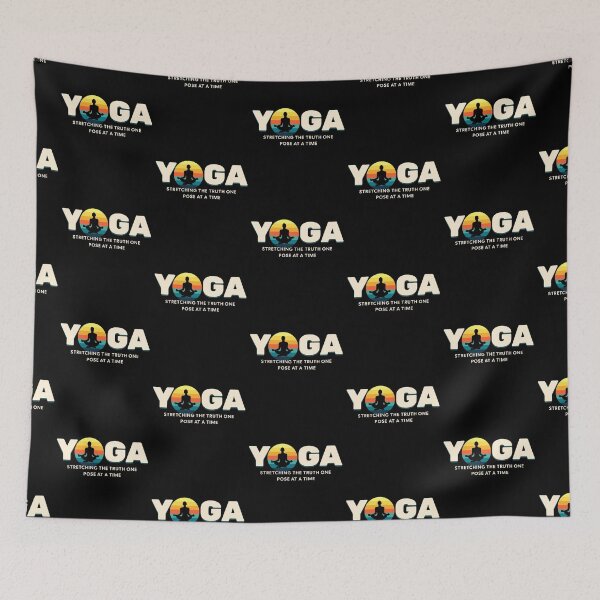 Item preview, Yoga Stretching The Truth One Pose At A Time designed and sold by funkycoolshirts.
