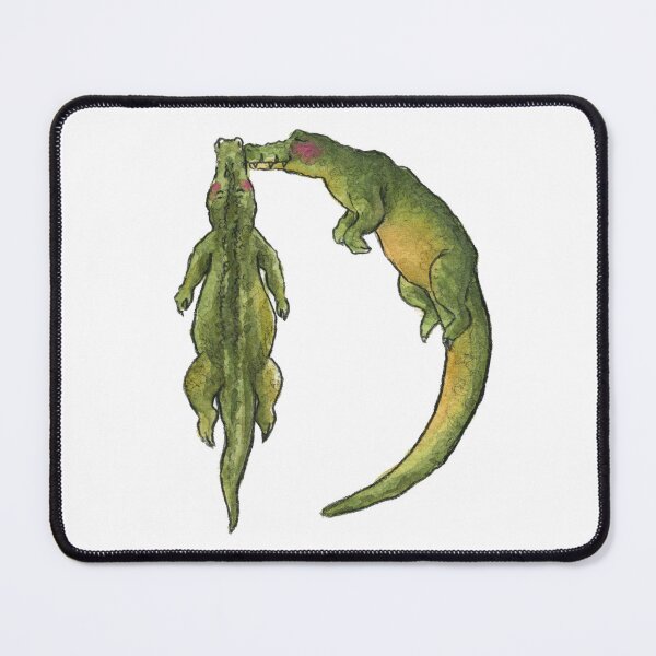 Item preview, D Letter - Crocodiles designed and sold by carlottamascolo.