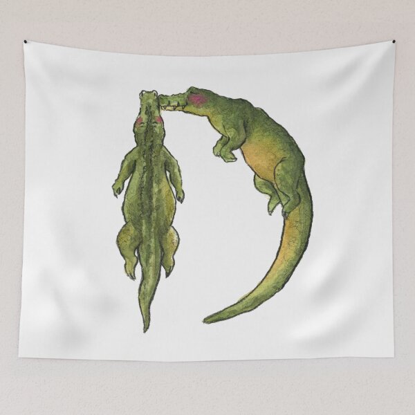 Item preview, D Letter - Crocodiles designed and sold by carlottamascolo.