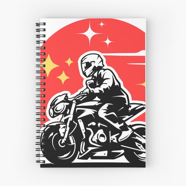 Item preview, Best Motorcycle Design black and white ideas with red background stars designed and sold by MobMarketdesign.