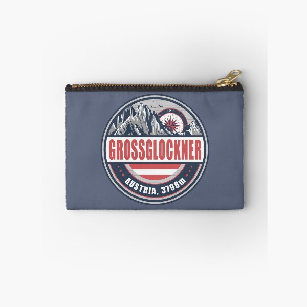 Item preview, Grossglockner Austria Flag Mountain Hiking Design designed and sold by CynthiaGraphics.