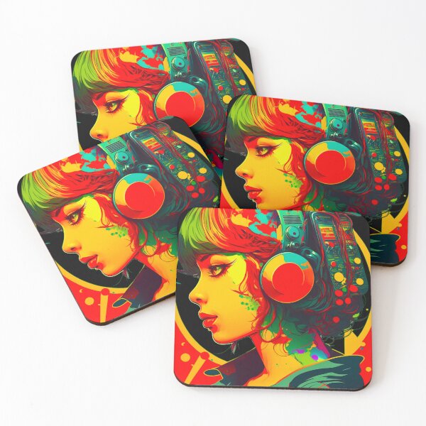 Item preview, BeautIful Audio Cyberpunk Girl designed and sold by Artificial-i-23.