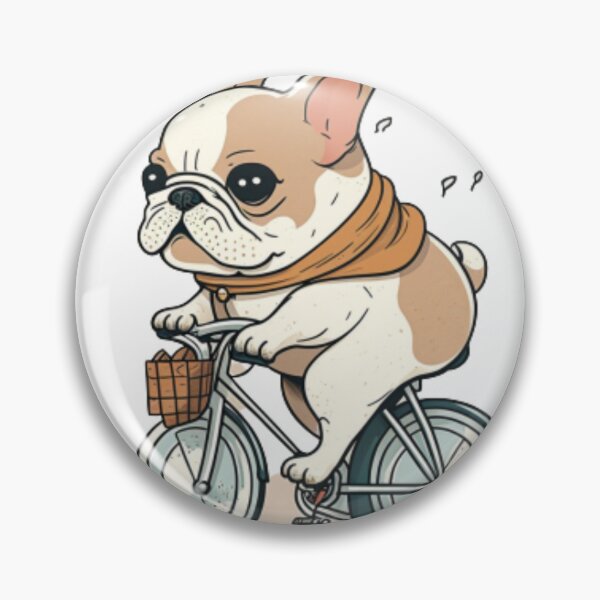 Item preview, Frenchie the Biker French Bulldog designed and sold by PetsEnough.