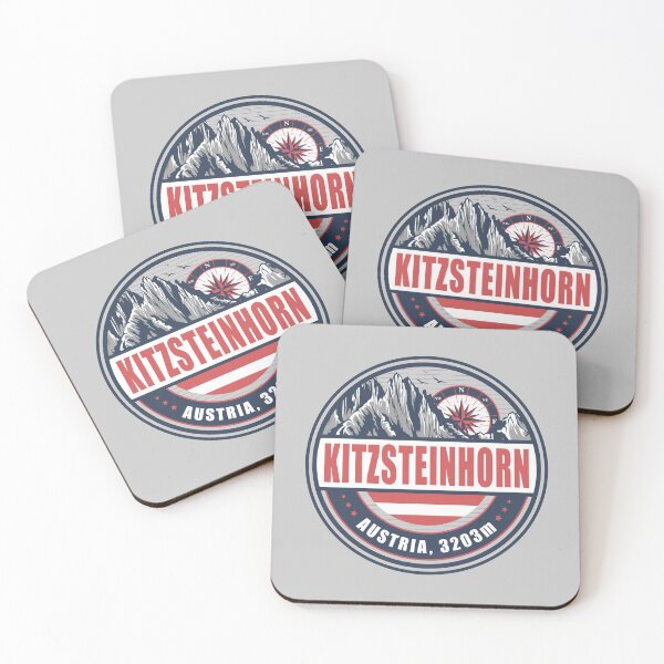Item preview, Kitzsteinhorn Austria Flag Mountain Hiking Design designed and sold by CynthiaGraphics.