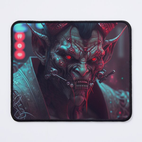 Item preview, Japanese Oni Cyberpunk Demon designed and sold by chrstnslts.