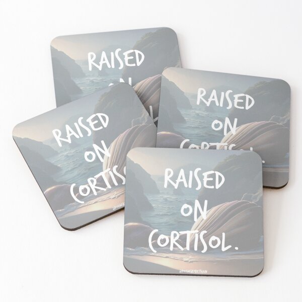Item preview, raised on cortisol. designed and sold by Bethan Rose Studio.