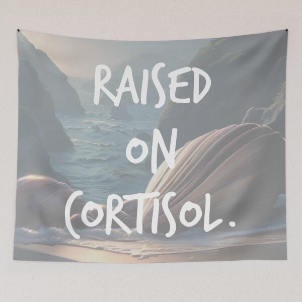 Item preview, raised on cortisol. designed and sold by Bethan Rose Studio.