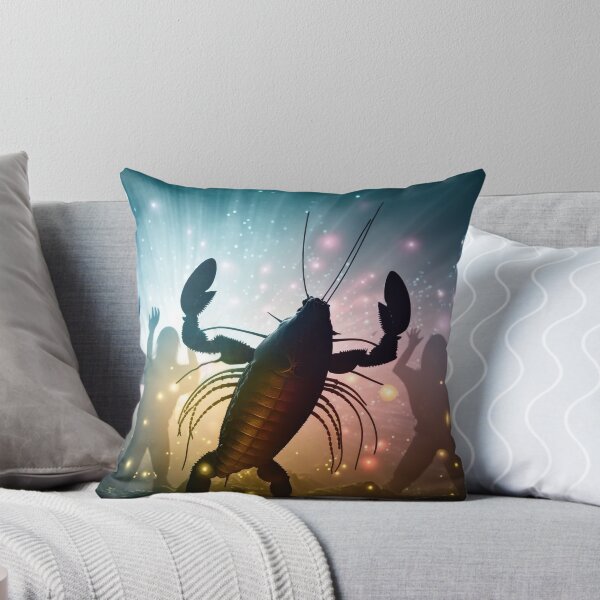 Item preview, Throw Your Claws In The Air! - partying disco lobster in very high resolution  - Original Artwork designed and sold by CloudofKnowing.