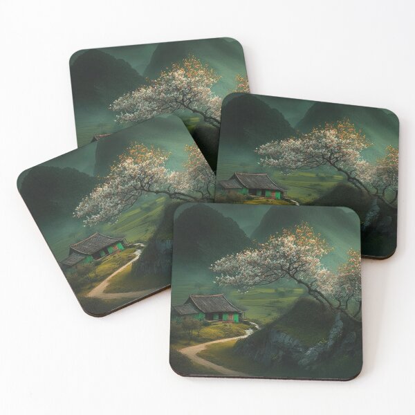 Item preview,  Beautiful landscape countryside artwork in spring 11 designed and sold by jetaiart.