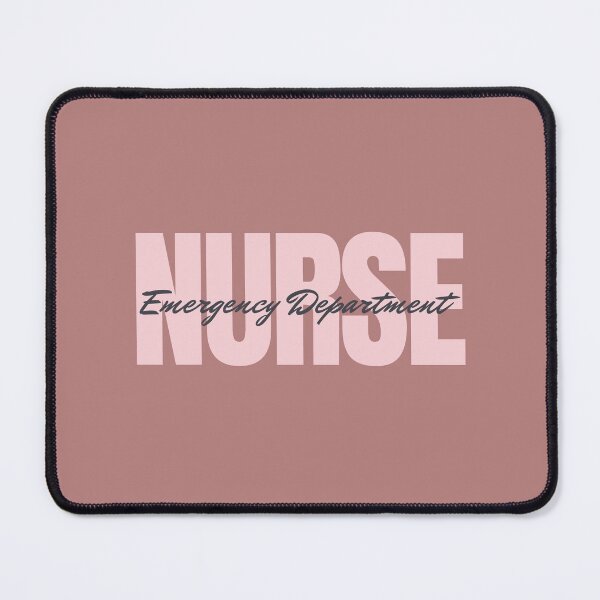 Item preview, Emergency Department Nurse | ER Nurses | Nurse Typographic | Emergency Medicine designed and sold by DesignsRN.