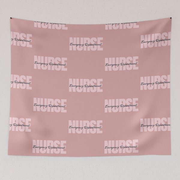 Item preview, Emergency Department Nurse | ER Nurses | Nurse Typographic |  Emergency Medicine designed and sold by DesignsRN.