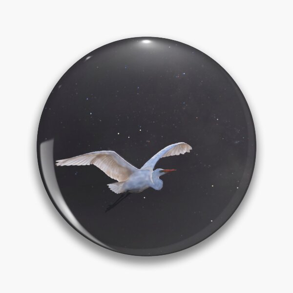 Item preview, Egret at Night 3 designed and sold by KRFNatureGifts.