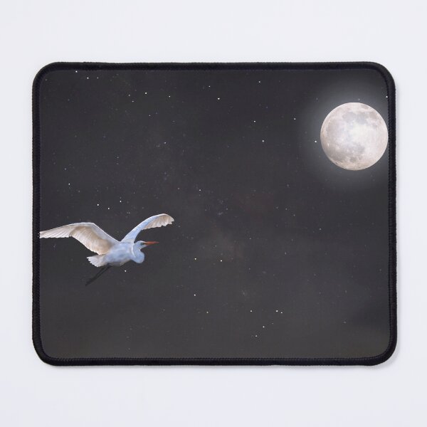Item preview, Egret at Night 3 designed and sold by KRFNatureGifts.