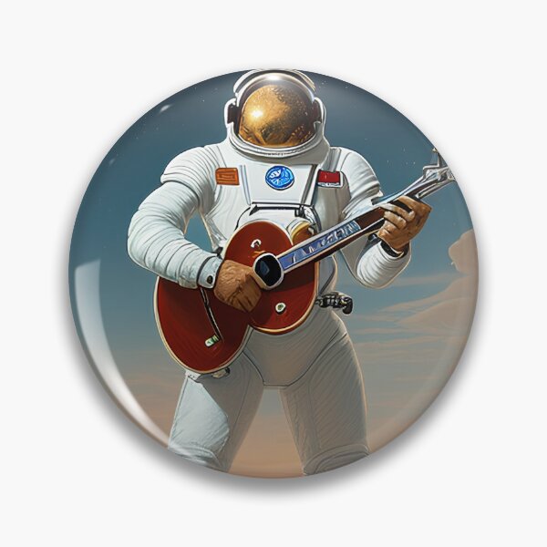 Item preview, Guitarrista espacial. designed and sold by JoeyPS.