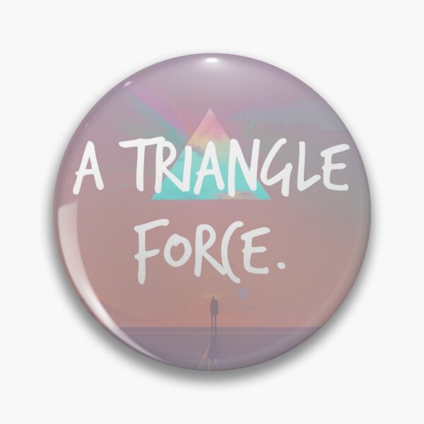 Item preview, a triangle force. designed and sold by Bethan Rose Studio.