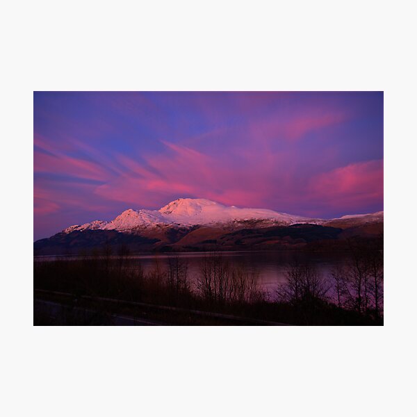 Item preview, Ben Lomond Sunset designed and sold by Alisdair Gurney.