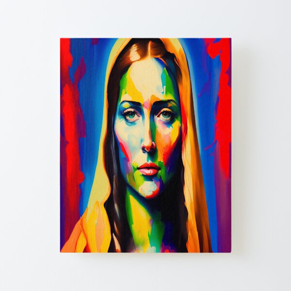 Mary Magdalene, Also matching Jesus | Fine Art | Stickers | to | Coffee Mugs | and More Canvas Mounted Print