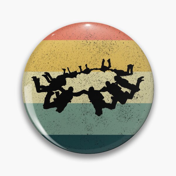 Item preview, Skydiving Skydive Extreme Sport Skydiver Retro Vintage designed and sold by TastefulTees.