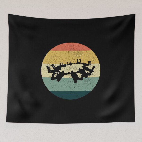 Item preview, Skydiving Skydive Extreme Sport Skydiver Retro Vintage designed and sold by TastefulTees.