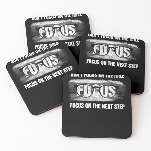 Item preview, Don't Focus on the Mile, Next step Gym Positive designed and sold by WhistlingSnail.