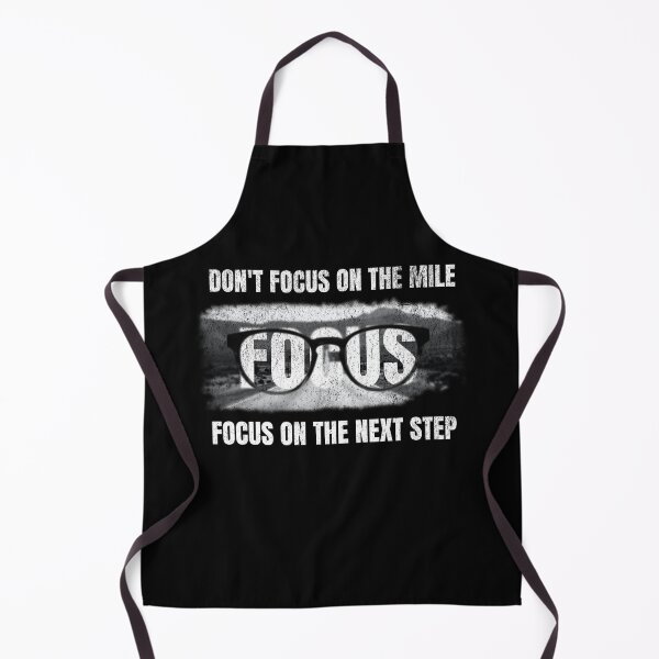 Item preview, Don't Focus on the Mile, Next step Gym Positive designed and sold by WhistlingSnail.