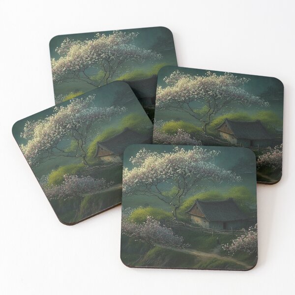 Item preview, Beautiful landscape countryside artwork in spring 16 designed and sold by jetaiart.